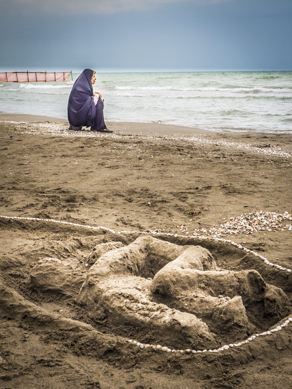 Iran, Royan, Strand am  Kaspischen Meer, Asien, 11.07.2014